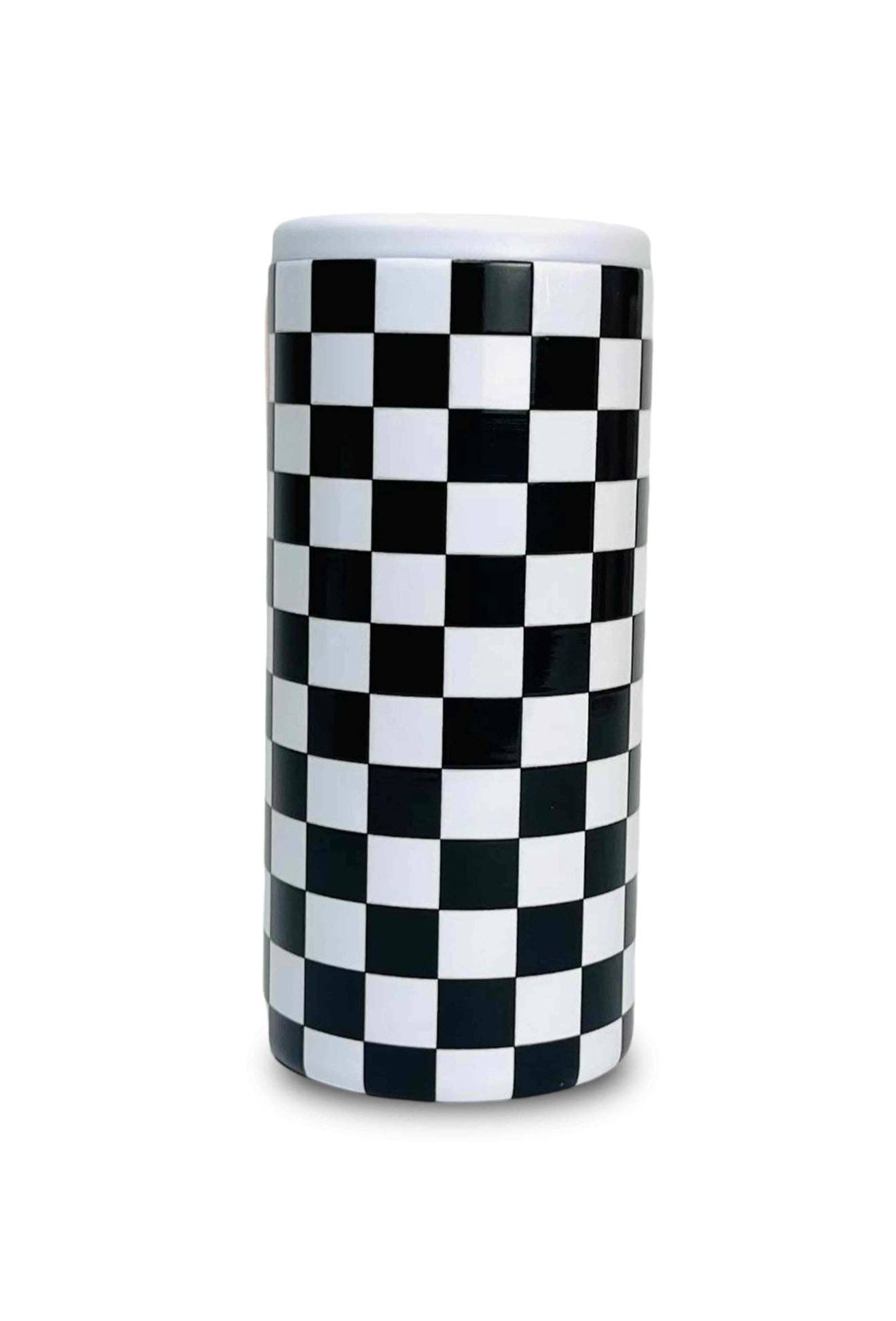 Hard Cooling Can in Checkerboard