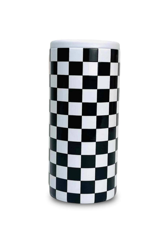 Hard Cooling Can in Checkerboard
